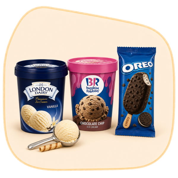 Ice Cream & Frozen Desserts